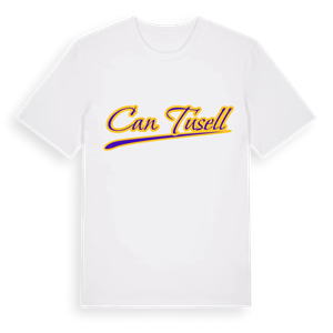 Can Tusell baseball t-shirt – ekologisk bomull t-shirt från Pinshirt
