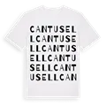 Can Tusell ordlek t-shirt