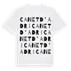 Canet d'Adri ordlek t-shirt