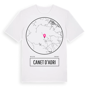 Canet d'Adri t-shirt – ekologisk bomull t-shirt från Pinshirt