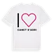 Jag älskar Canet d'Adri t-shirt stort tryck