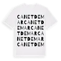 Canet de Mar ordlek t-shirt