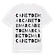 Canet de Mar ordlek t-shirt
