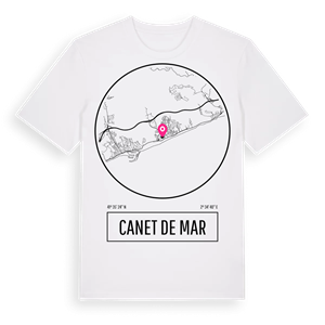 Canet de Mar t-shirt – ekologisk bomull t-shirt från Pinshirt