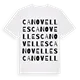 Canovelles ordlek t-shirt