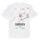 Cardedeu karta t-shirt