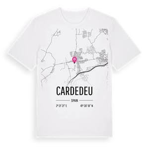 Cardedeu karta t-shirt – ekologisk bomull t-shirt från Pinshirt