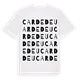 Cardedeu ordlek t-shirt