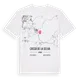 Cassà de la Selva karta t-shirt