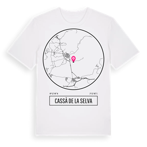 Cassà de la Selva t-shirt – ekologisk bomull t-shirt från Pinshirt