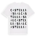 Castellbisbal ordlek t-shirt