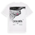 Catalunya karta t-shirt