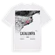 Catalunya karta t-shirt