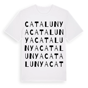 Catalunya ordlek t-shirt – ekologisk bomull t-shirt från Pinshirt