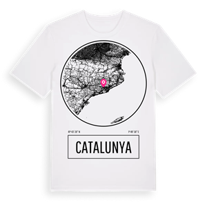 Catalunya t-shirt – ekologisk bomull t-shirt från Pinshirt