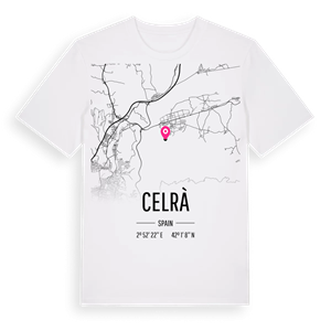 Celrà karta t-shirt – ekologisk bomull t-shirt från Pinshirt