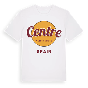 Centre cirkel t-shirt – ekologisk bomull t-shirt från Pinshirt