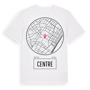 Centre t-shirt – ekologisk bomull t-shirt från Pinshirt