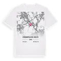 Cerdanyola del Vallès karta t-shirt