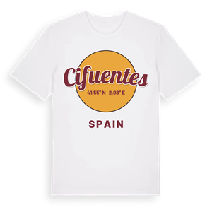 Cifuentes cirkel t-shirt – ekologisk bomull t-shirt från Pinshirt