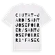 Ciutat-Jardí Sant Josep Obrer / Sant Josep Obrer 1ª fase ordlek t-shirt