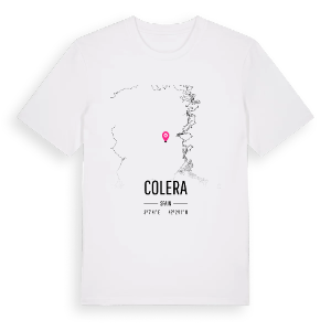 Colera karta t-shirt – ekologisk bomull t-shirt från Pinshirt