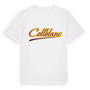 Collblanc baseball t-shirt – ekologisk bomull t-shirt från Pinshirt