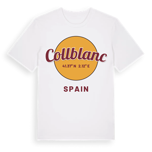 Collblanc cirkel t-shirt – ekologisk bomull t-shirt från Pinshirt