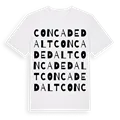Conca de Dalt ordlek t-shirt