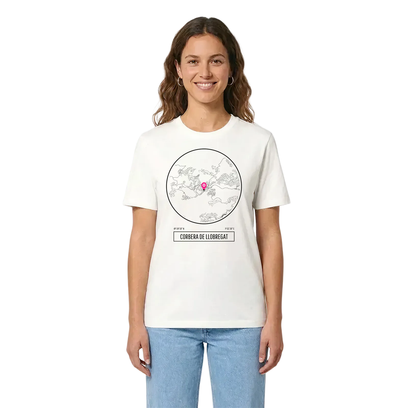 Corbera de Llobregat t-shirt – White, i miljö