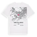 Cornellà de Llobregat karta t-shirt