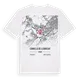 Cornellà de Llobregat karta t-shirt