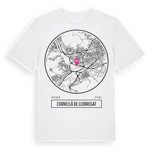 Cornellà de Llobregat t-shirt – ekologisk bomull t-shirt från Pinshirt