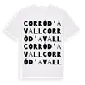 Corró d'Avall ordlek t-shirt