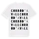 Corró d'Avall ordlek t-shirt