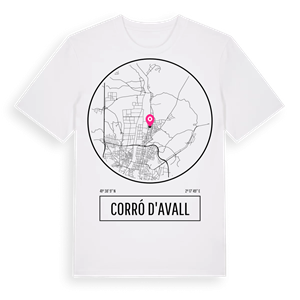 Corró d'Avall t-shirt – ekologisk bomull t-shirt från Pinshirt
