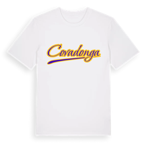 Covadonga baseball t-shirt – ekologisk bomull t-shirt från Pinshirt