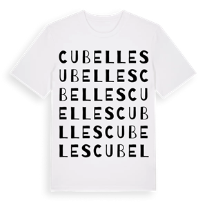 Cubelles ordlek t-shirt – ekologisk bomull t-shirt från Pinshirt