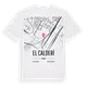 el Calderí karta t-shirt