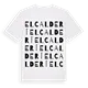 el Calderí ordlek t-shirt