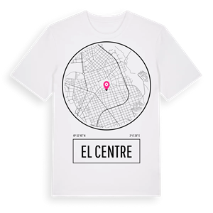el Centre t-shirt – ekologisk bomull t-shirt från Pinshirt