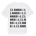el Gornal ordlek t-shirt