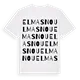 el Masnou ordlek t-shirt