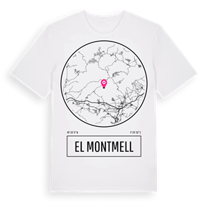 el Montmell t-shirt – ekologisk bomull t-shirt från Pinshirt