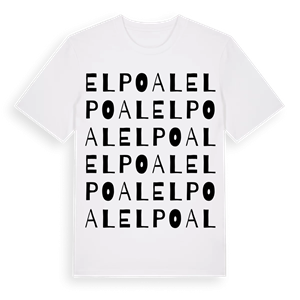 el Poal ordlek t-shirt – ekologisk bomull t-shirt från Pinshirt