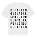 el Poblenou ordlek t-shirt