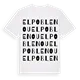 el Poblenou ordlek t-shirt