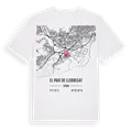 el Prat de Llobregat karta t-shirt