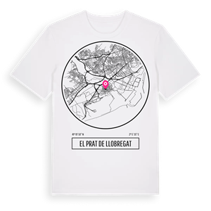 el Prat de Llobregat t-shirt – ekologisk bomull t-shirt från Pinshirt