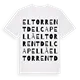 el Torrent del Capellà ordlek t-shirt